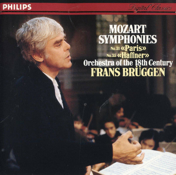 Livrenpoche : Mozart*, Frans Brüggen, Orchestra Of The 18th Century - Symphonies No 31 Paris, No 35 Haffner - Mozart, Orchestra Of The 18th Century, Frans Brüggen - CD