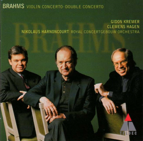 Livrenpoche : Brahms*, Gidon Kremer, Clemens Hagen, Nikolaus Harnoncourt, Royal Concertgebouw Orchestra* - Violin Concerto ? Double Concerto - Brahms, Nikolaus Harnoncourt, Gidon Kremer, Royal Concertgebouw Orchestra, Clemens Hagen - CD