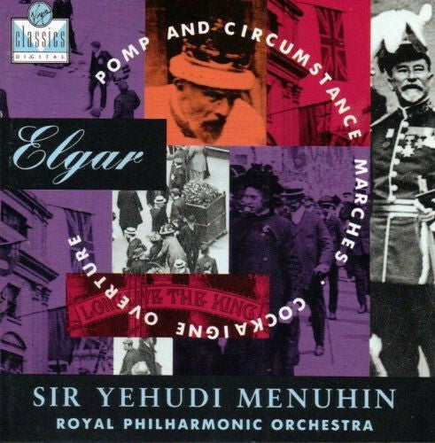 Livrenpoche : Elgar* - Sir Yehudi Menuhin*, Royal Philharmonic Orchestra - Pomp And Circumstance Marches · Cockaigne Overture - Elgar - CD