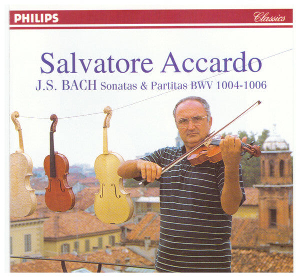Livrenpoche : Johann Sebastian Bach, Salvatore Accardo - Sonatas & Partitas BWV 1004-1006 - Johann Sebastian Bach, Salvatore Accardo - CD