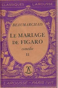 Livrenpoche : Le mariage de Figaro Tome II - Beaumarchais - Livre