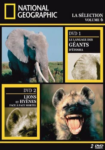 Livrenpoche : National Geographic : Le Langage des éléphants d'estosha / lions et hynènes face à face mortel - Edition digipack 2 DVD - XXX - DVD