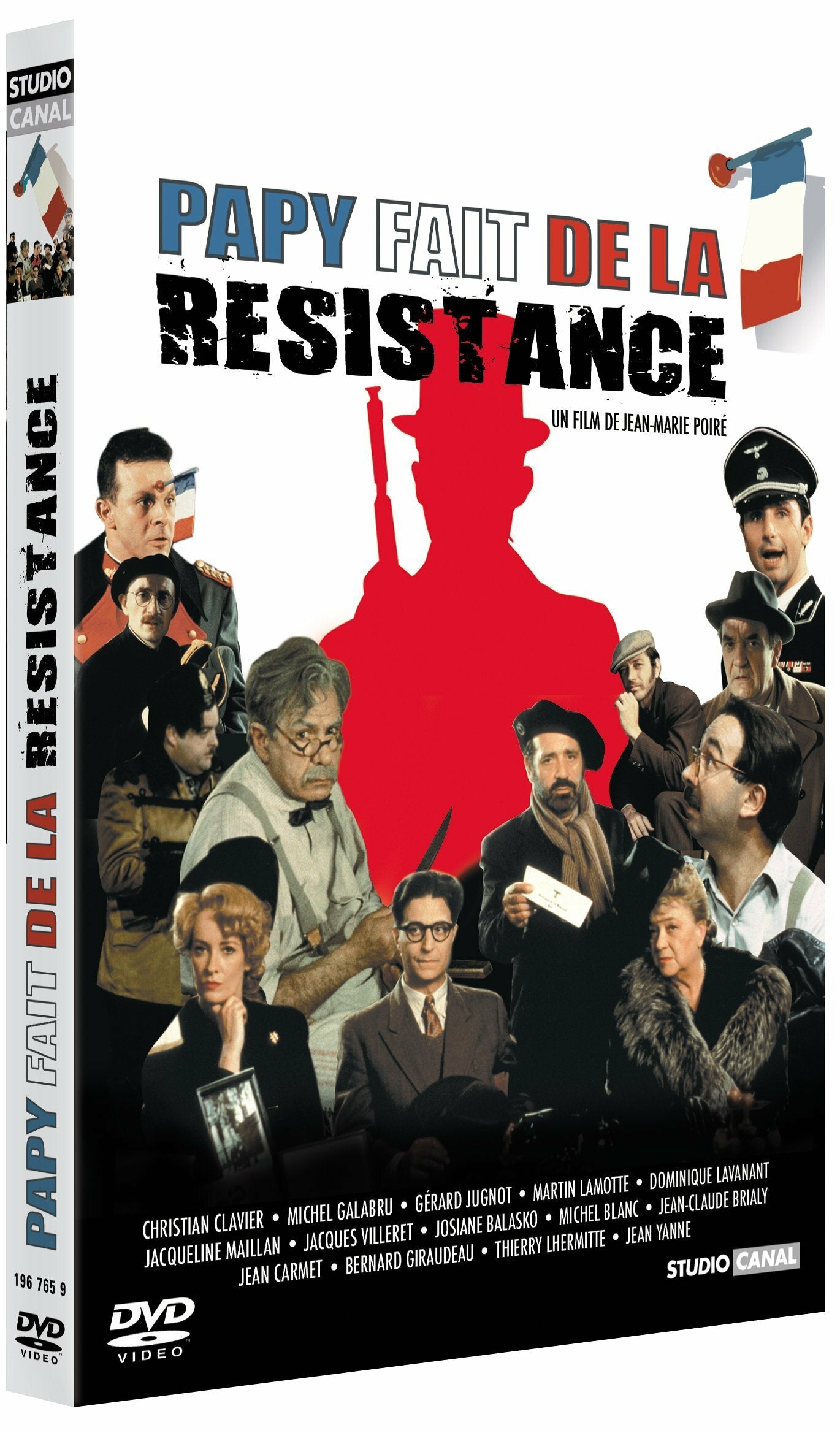 Livrenpoche : Papy fait de la résistance - Jean-Marie Poiré - DVD