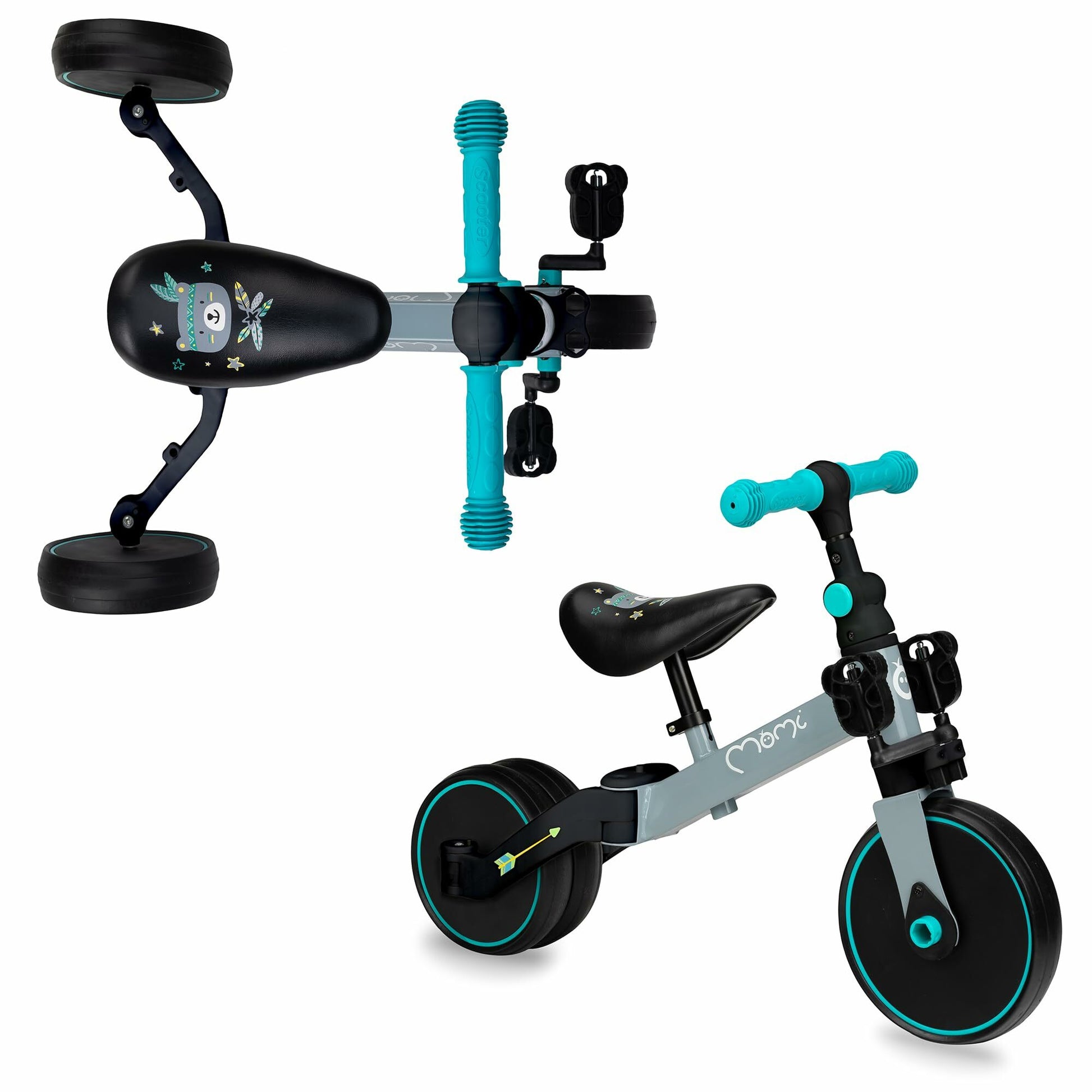 Livrenpoche : Vélo draisienne 4 en 1 Momi Loris -  - Divers