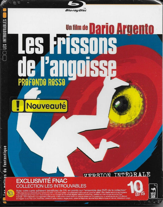 Livrenpoche : Les Frissons de l'angoisse (Version intégrale) - Dario Argento - DVD