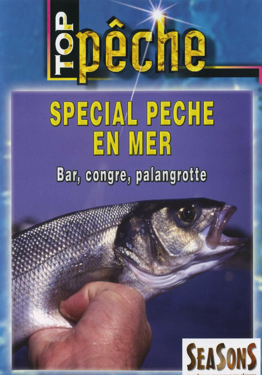 Livrenpoche : Top Spécial pêche en mer : Bar, congre, palangrotte - Gérard Jumel - DVD