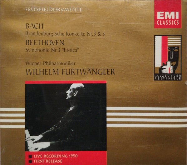 Livrenpoche : Wilhelm Furtwängler, Bach*, Beethoven* - Bach / Beethoven - Beethoven, Bach, Wilhelm Furtwängler - CD