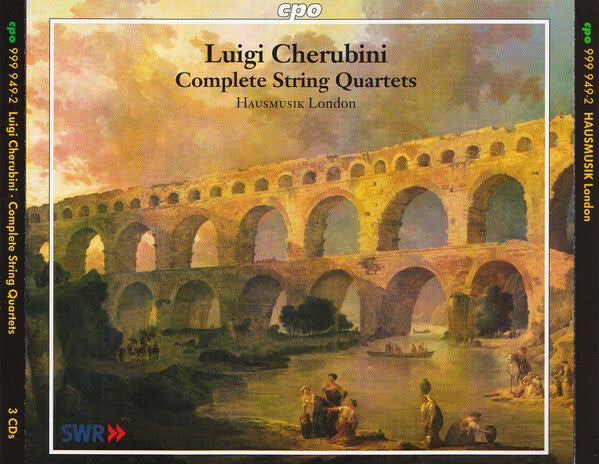 Livrenpoche : Luigi Cherubini, Hausmusik London - Complete String Quartets  - Luigi Cherubini, Hausmusik London - CD