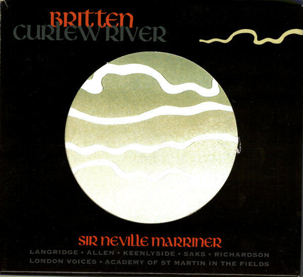 Livrenpoche : Benjamin Britten, Sir Neville Marriner - Curlew River - Sir Neville Marriner, Benjamin Britten - CD