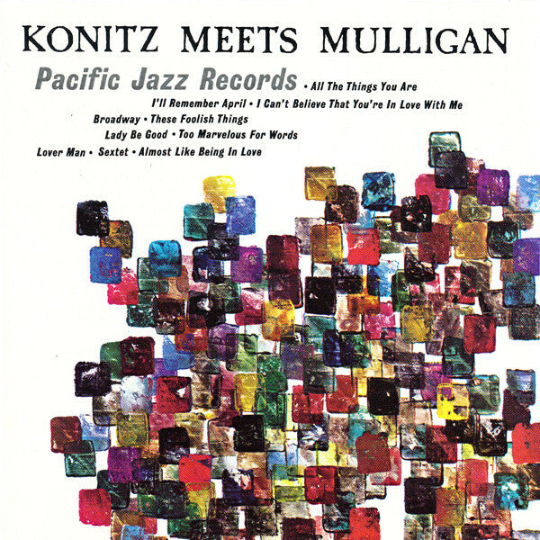 Livrenpoche : Lee Konitz & The Gerry Mulligan Quartet* - Konitz Meets Mulligan - Lee Konitz & The Gerry Mulligan Quartet - CD