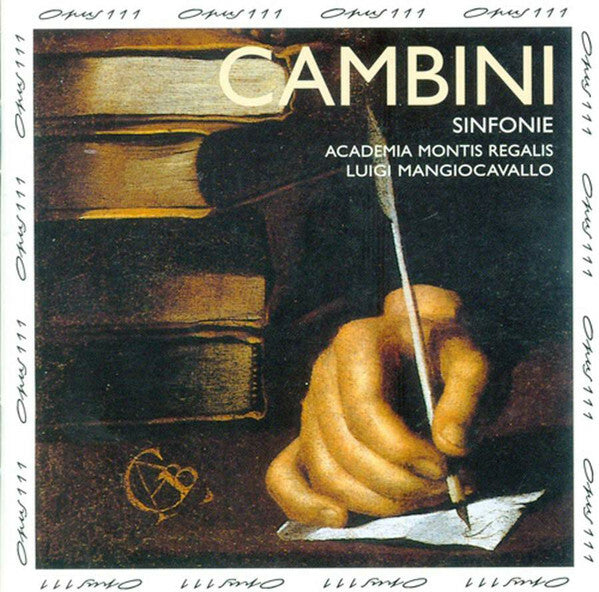 Livrenpoche : Cambini* - Academia Montis Regalis, Luigi Mangiocavallo - Sinfonie - Cambini - CD