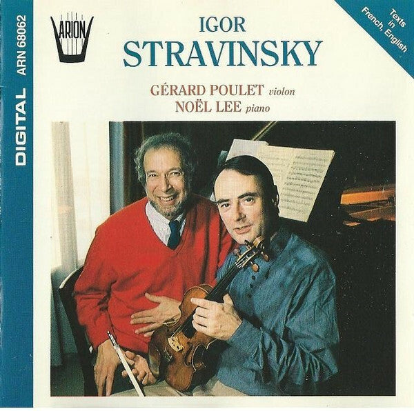Livrenpoche : Igor Stravinsky - Noël Lee & Gérard Poulet - Danse Russe | L'Oiseau De Feu | Le Rossignol | Chanson Russe | Tango | Divertimento | Pastorale | Ballade | Duo Concertant - Igor Stravinsky - CD