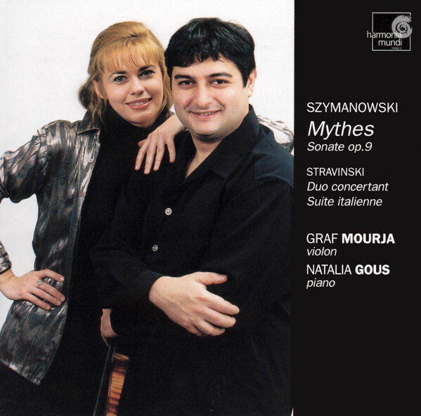 Livrenpoche : Szymanowski*, Stravinski*, Graf Mouria, Natalia Gous - Mythes, Sonate Op. 9, Duo Concertant, Suite Italienne - Szymanowski, Natalia Gous, Stravinski, Graf Mouria - CD