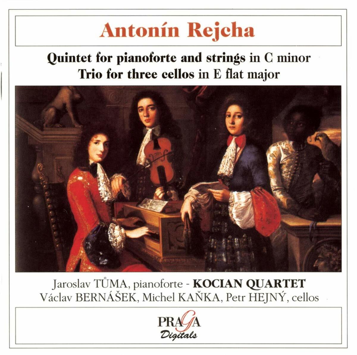 Livrenpoche : Rejcha - Quintette avec pianoforte - Quatuor Kocian - CD