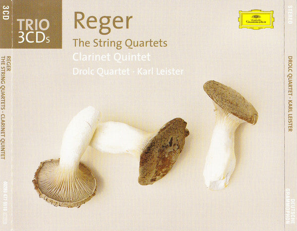 Livrenpoche : Reger* / Drolc Quartet*, Karl Leister - The String Quartets / Clarinet Quintet - reger, Drolc Quartet, Karl Leister - CD