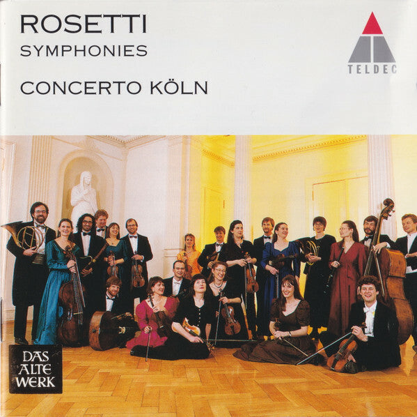 Livrenpoche : Rosetti*, Concerto Köln - Symphonies - Concerto Köln, Rosetti - CD