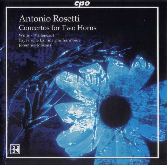 Livrenpoche : Antonio Rosetti, Willis*, Wallendorf*, Bayerische Kammerphilharmonie, Johannes Moesus - Concertos For Two Horns - Antonio Rosetti, Willis, Wallendorf, Bayerische Kammerphilharmonie, Johannes Moesus - CD