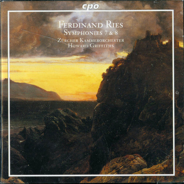 Livrenpoche : Zürcher Kammerorchester, Howard Griffiths, Ferdinand Ries - Symphonies No. 7 & 8 - Howard Griffiths, Ferdinand Ries, Zürcher Kammerorchester - CD