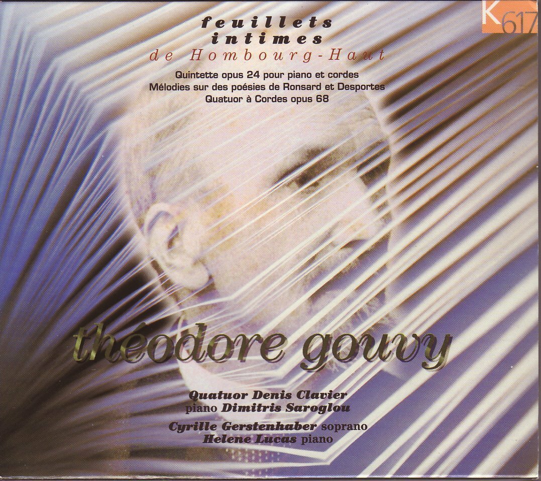 Livrenpoche : Feuillets intimes de Homborg - Gouvy, Theodore - CD
