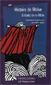 Histoire de moïse - Inconnu - Livre