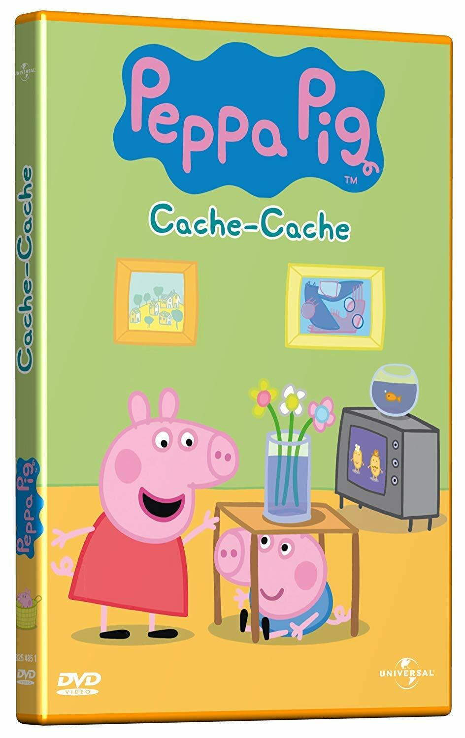 Livrenpoche : Peppa Pig Cache - Neville Astley, Mark Baker - DVD
