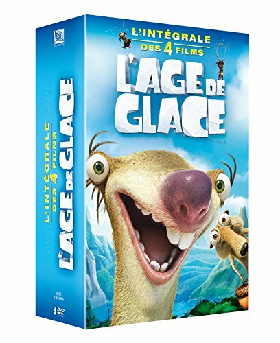 Livrenpoche : L'Age de Glace-L'intégrale des 4 Films - Chris Wedge, Carlos Saldanha, Steve Martino, Mike Thurmeier - DVD