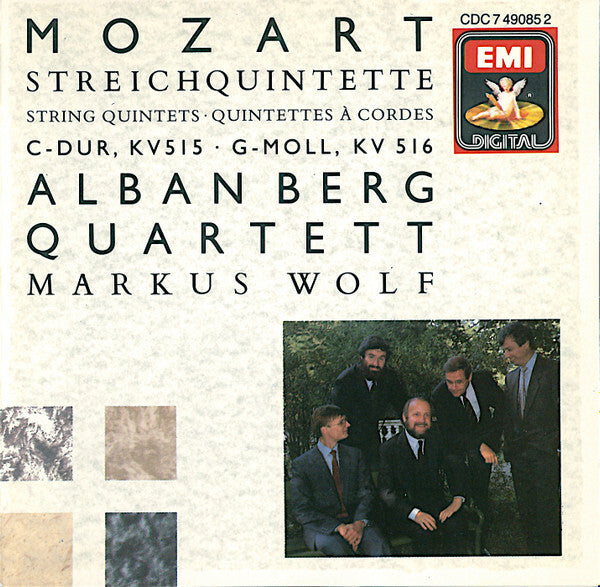 Livrenpoche : Mozart* - Alban Berg Quartett, Markus Wolf (2) - Streichquintette / String Quintets - Mozart - CD