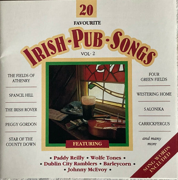 Livrenpoche : Collectif - 20 Favorite Irish Pub Songs Volume 2 - Collectif - CD