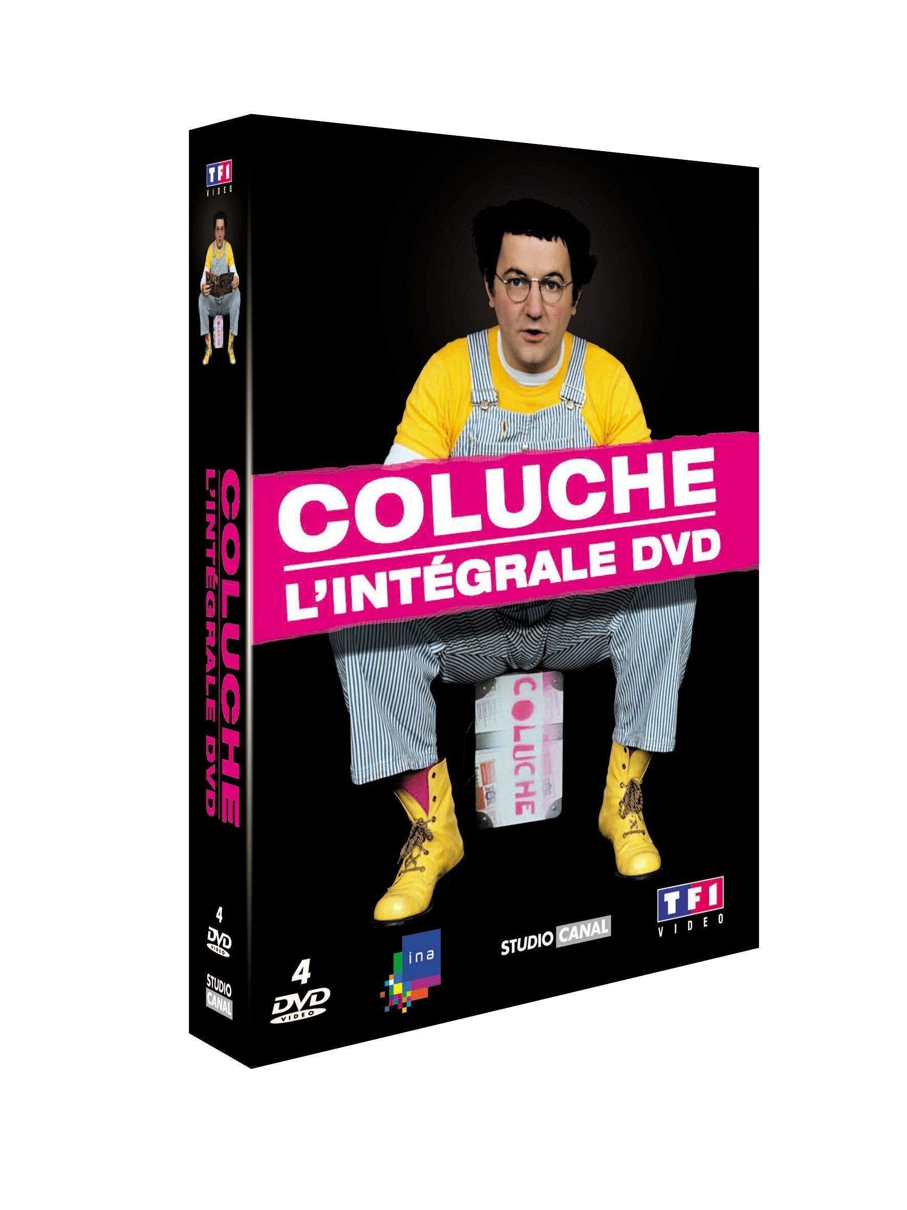 Livrenpoche : Coffret Coluche Intégrale 4 dvd - XXX - DVD