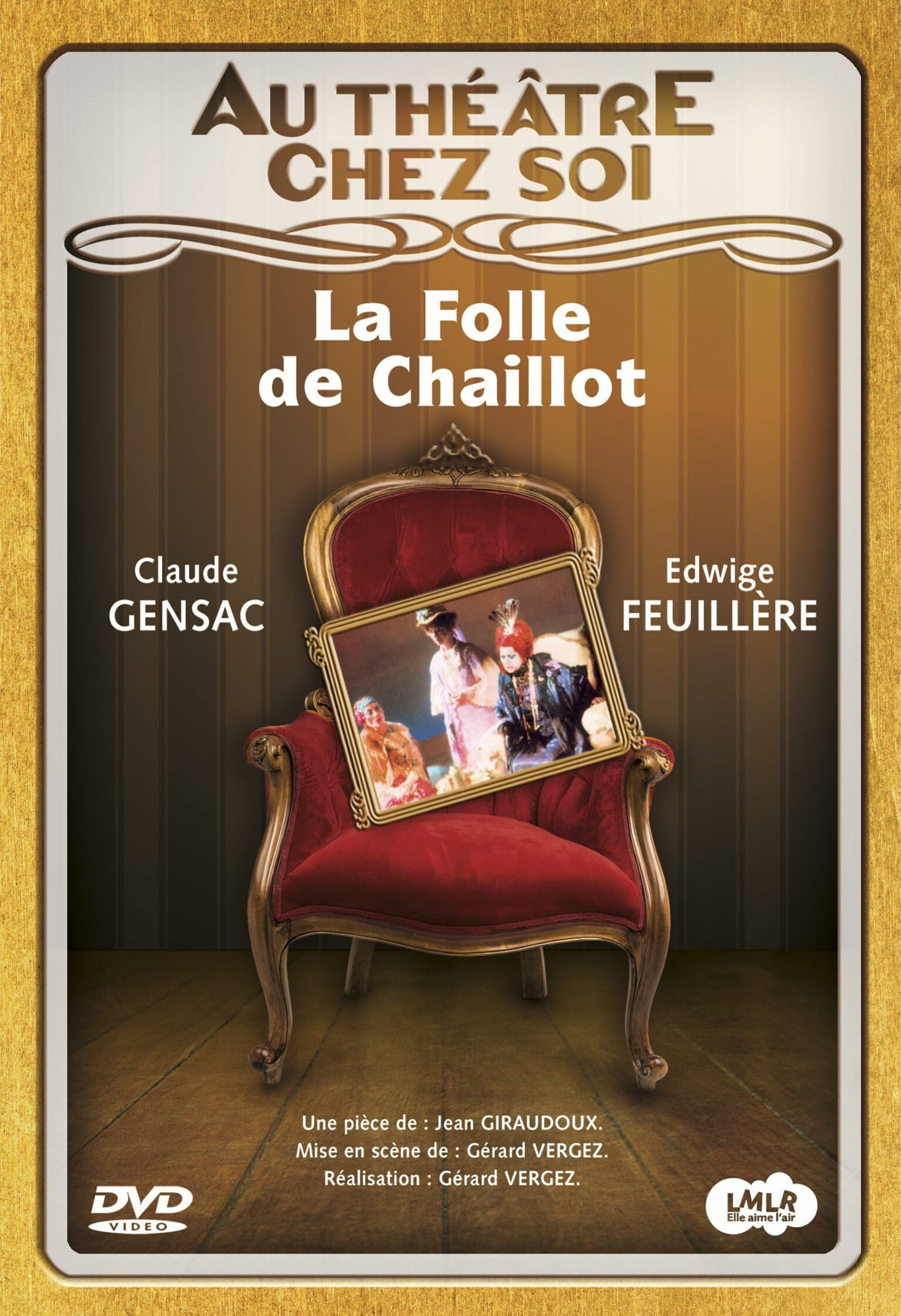Livrenpoche : La folle de Chaillot - Gérard Vergez - DVD