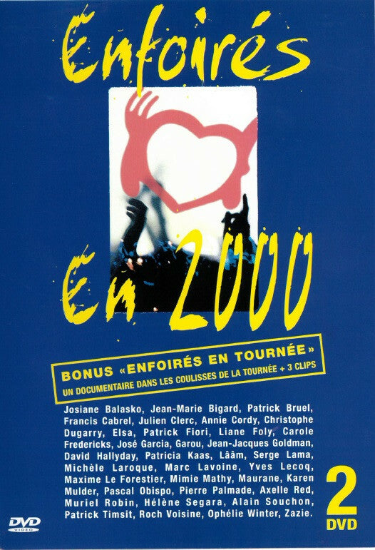 Livrenpoche : Les Enfoirés - Enfoirés en 2000 - Les Enfoirés - DVD
