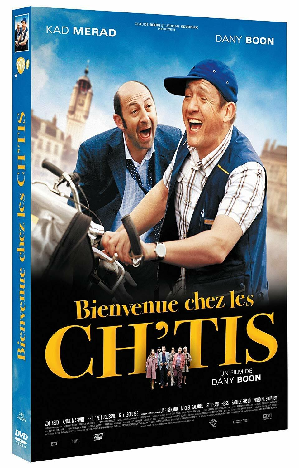 Livrenpoche : Bienvenue chez les ch'tis - Dany Boon - DVD
