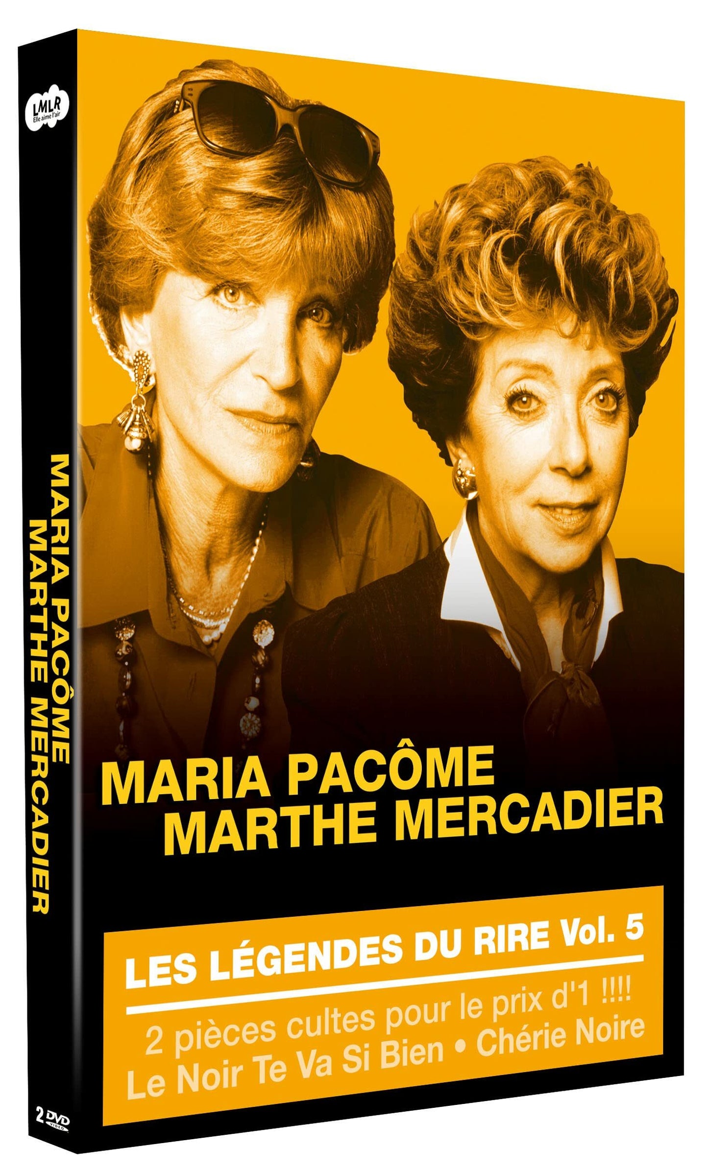 Livrenpoche : Les Légendes Du Rire Vol. 5 : Maria Pacôme + Marthe Mercadier - Jean Marsan - DVD