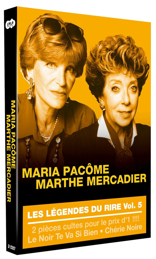 Livrenpoche : Les Légendes Du Rire Vol. 5 : Maria Pacôme + Marthe Mercadier - Jean Marsan - DVD