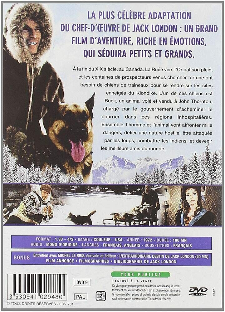 Livrenpoche : L'appel de la forêt - Annakin, Ken - DVD