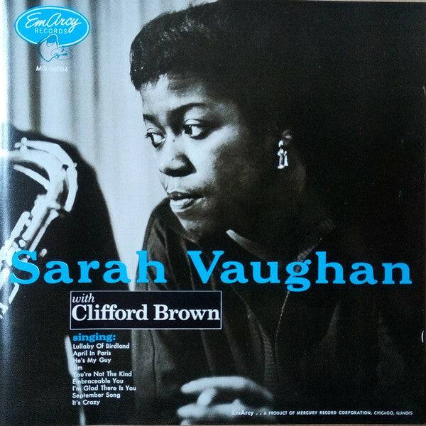 Livrenpoche : Sarah Vaughan With Clifford Brown - Sarah Vaughan With Clifford Brown - Sarah Vaughan With Clifford Brown - CD