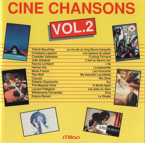 Livrenpoche : Collectif - Cine Chansons: 14 Chansons Originales De Films, Volume 2 - Collectif - CD