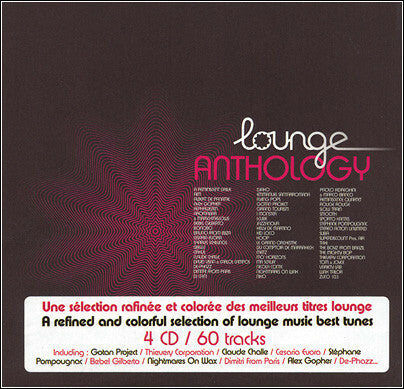 Livrenpoche : Collectif - Lounge Anthology - Collectif - CD