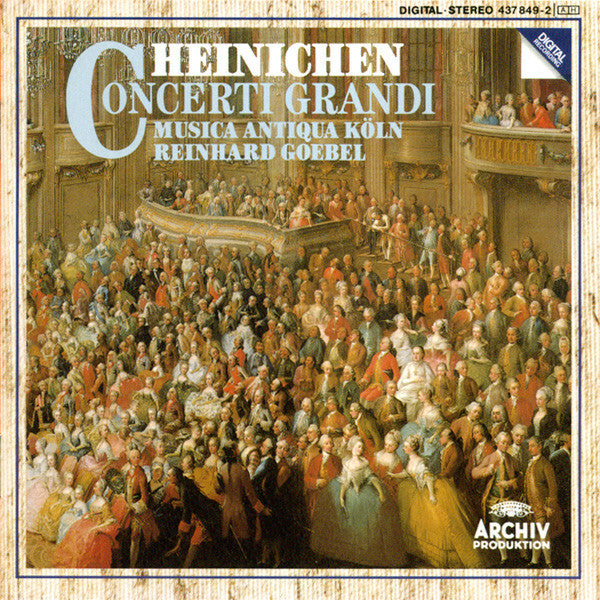 Livrenpoche : Johann David Heinichen - Musica Antiqua Köln, Reinhard Goebel - Concerti Grandi - Johann David Heinichen - CD