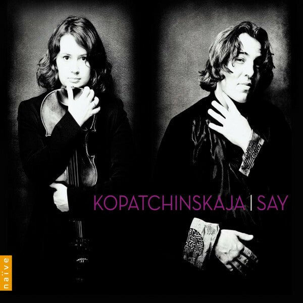 Livrenpoche : Patricia Kopatchinskaja, Faz?l Say - Beethoven | Ravel | Bartók | Say - Faz?l Say, Patricia Kopatchinskaja - CD