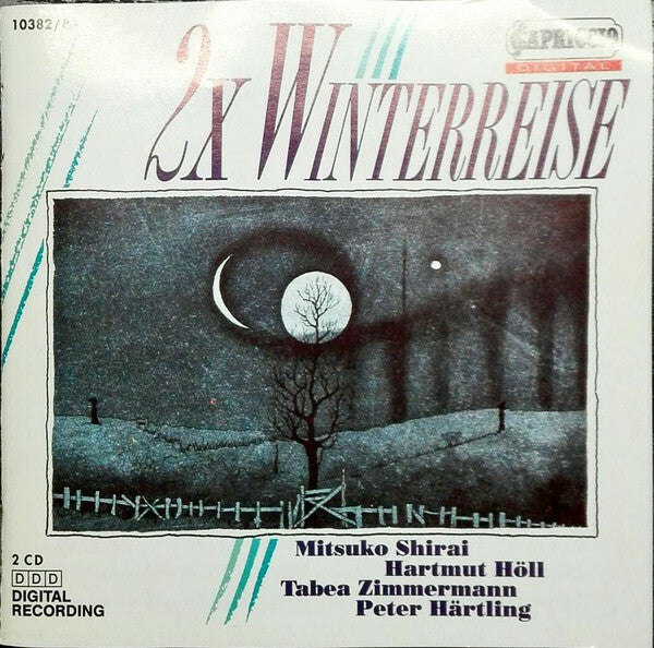 Livrenpoche : Tabea Zimmermann, Hartmut Höll, Peter Härtling, Mitsuko Shirai, Franz Schubert - 2 x Winterreise - Franz Schubert, Tabea Zimmermann, Hartmut Höll, Peter Härtling, Mitsuko Shirai - CD