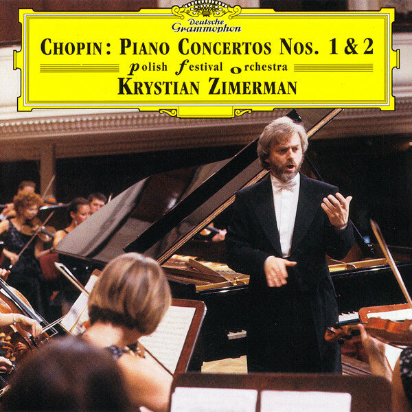 Livrenpoche : Chopin*, Polish Festival Orchestra, Krystian Zimerman - Piano Concertos Nos. 1 & 2 - Chopin, Krystian Zimerman, Polish Festival Orchestra - CD