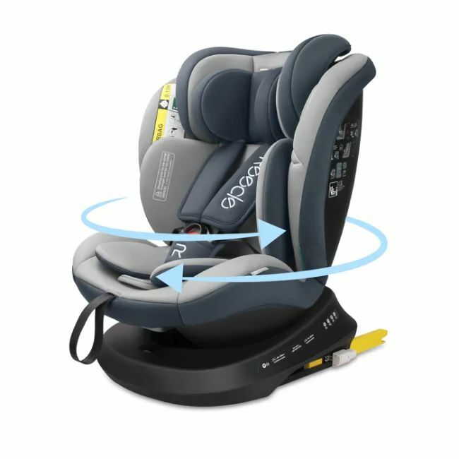 Livrenpoche : Siège auto Reecle I-Size Rotation 360° Isofix gris -  - Divers