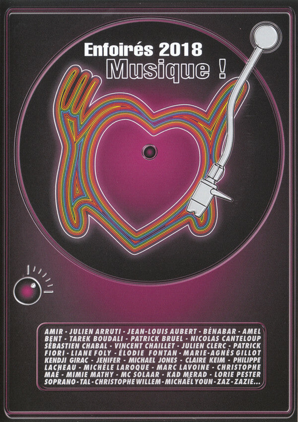 Livrenpoche : Enfoirés 2018* - Musique ! - Enfoirés 2018 - DVD