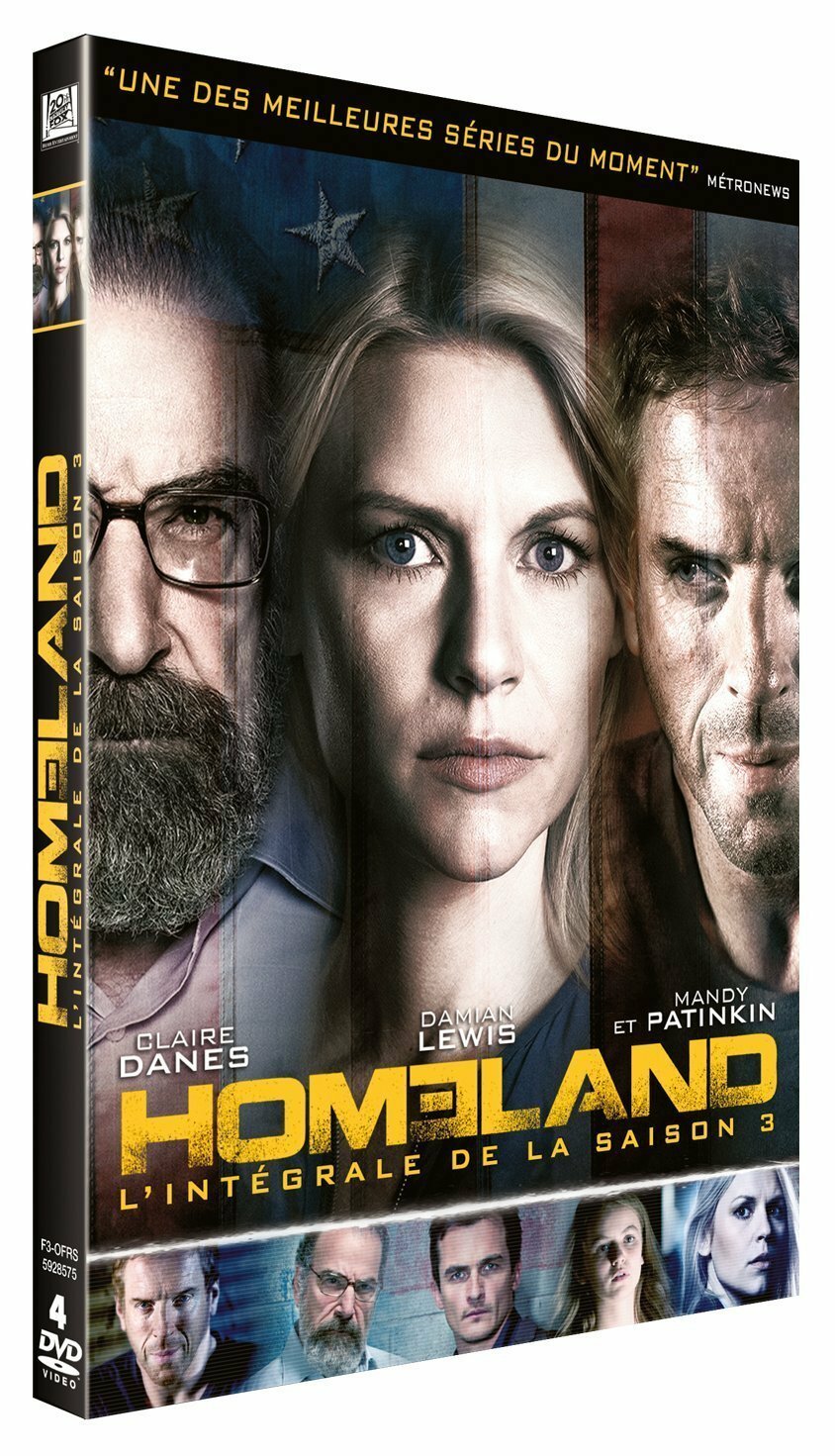Livrenpoche : Homeland-L'intégrale de la Saison 3 (Édition Limitée) - XXX - DVD