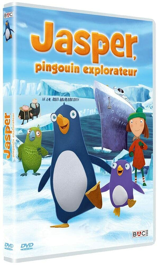 Livrenpoche : Jasper, Pingouin Explorateur - Eckart Fingberg, Kay Delventhal - DVD