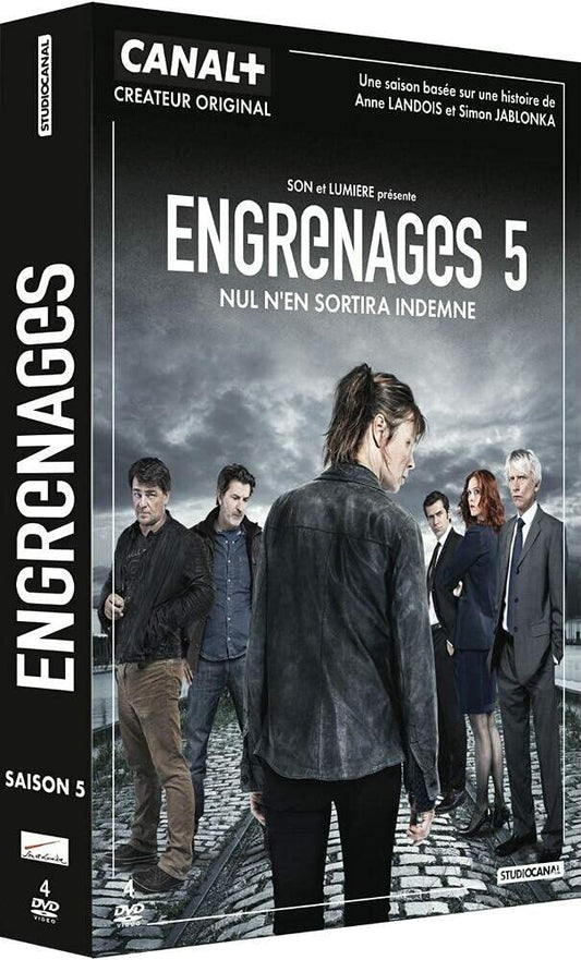 Livrenpoche : Engrenages-Saison 5 - Frédéric Balekdjian, Frédéric Jardin, Nicolas Guicheteau - DVD
