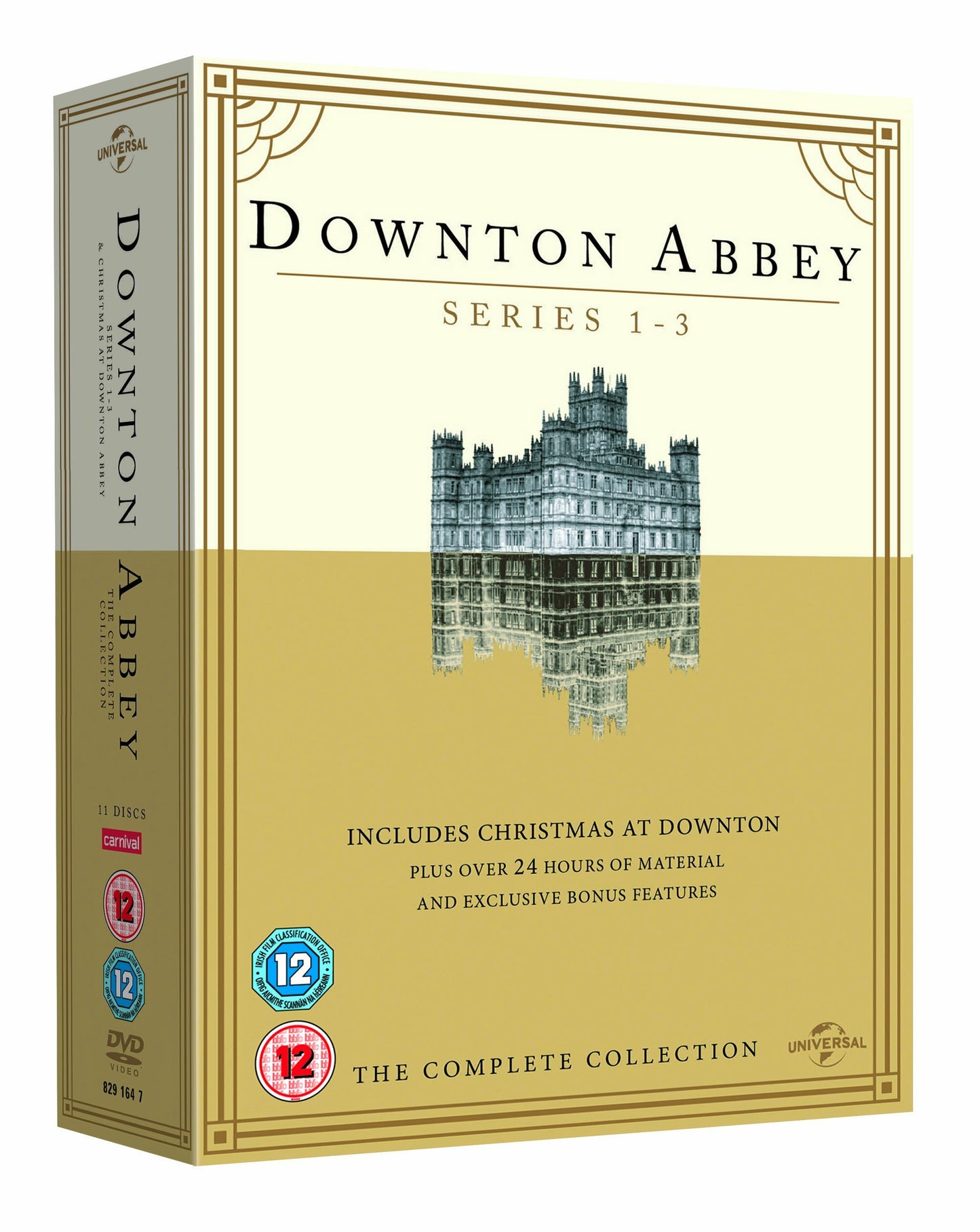 Livrenpoche : Downton Abbey - Series 1-3 / Christmas at Downton Abbey 2011 - XXX - DVD