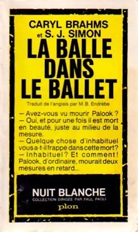 Livrenpoche : La balle dans le ballet - Caryl Brahms, S.J. Simon - Livre