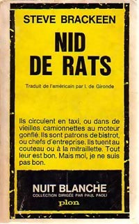 Livrenpoche : Nid de rats - Steve Brackeen - Livre